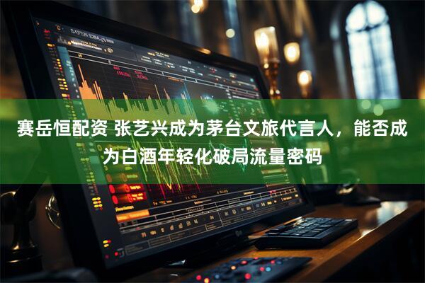 赛岳恒配资 张艺兴成为茅台文旅代言人，能否成为白酒年轻化破局流量密码