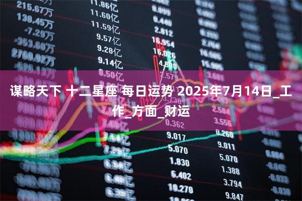 谋略天下 十二星座 每日运势 2025年7月14日_工作_方面_财运
