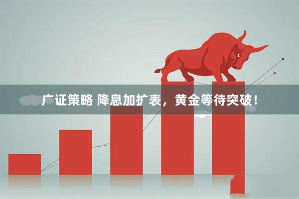 广证策略 降息加扩表,黄金等待突破!